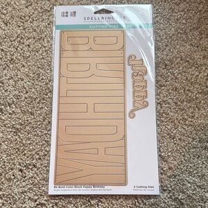 Spellbinders Cutting Dies - Happy Birthday